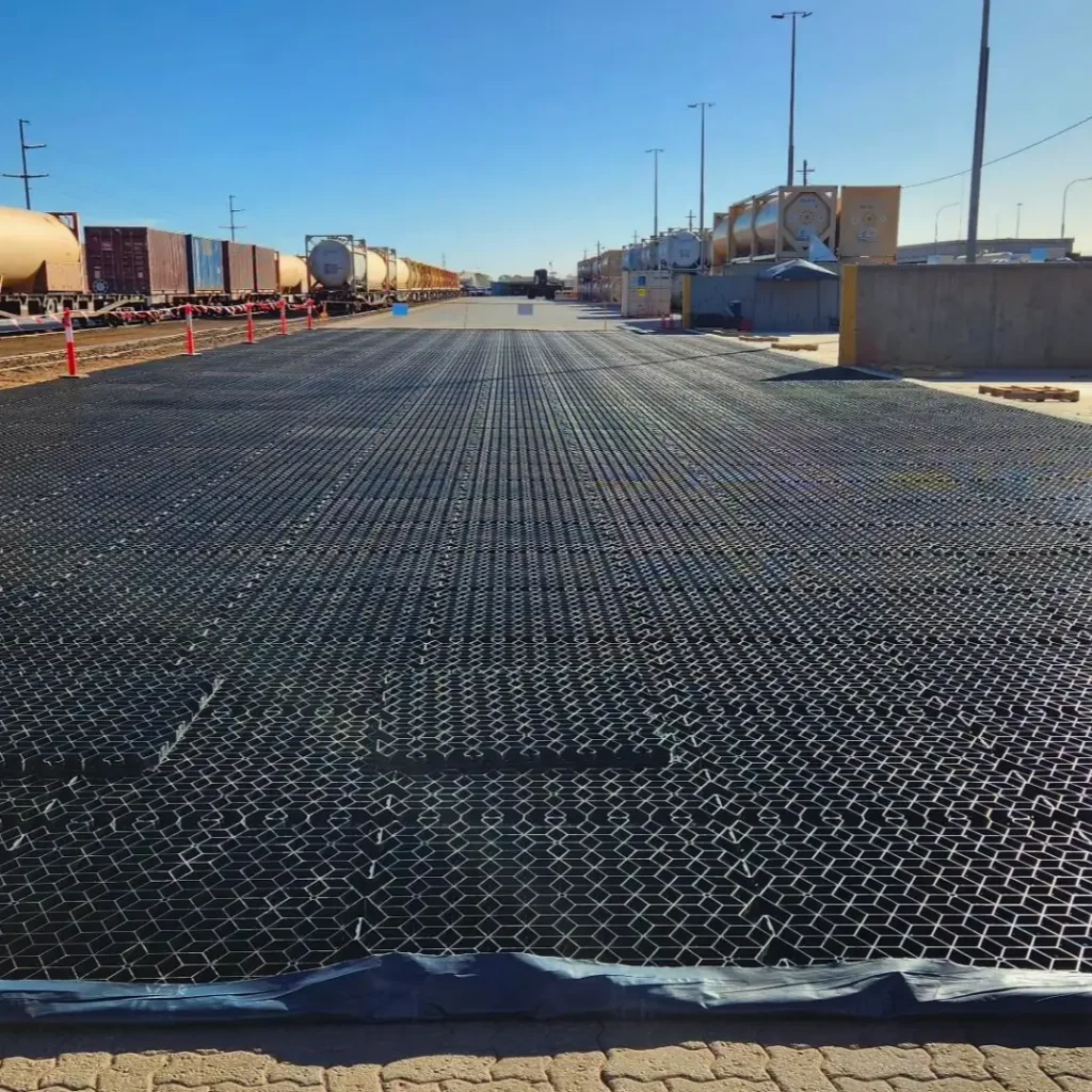 Container terminal flooring for Aurizon in West Kalgoorlie