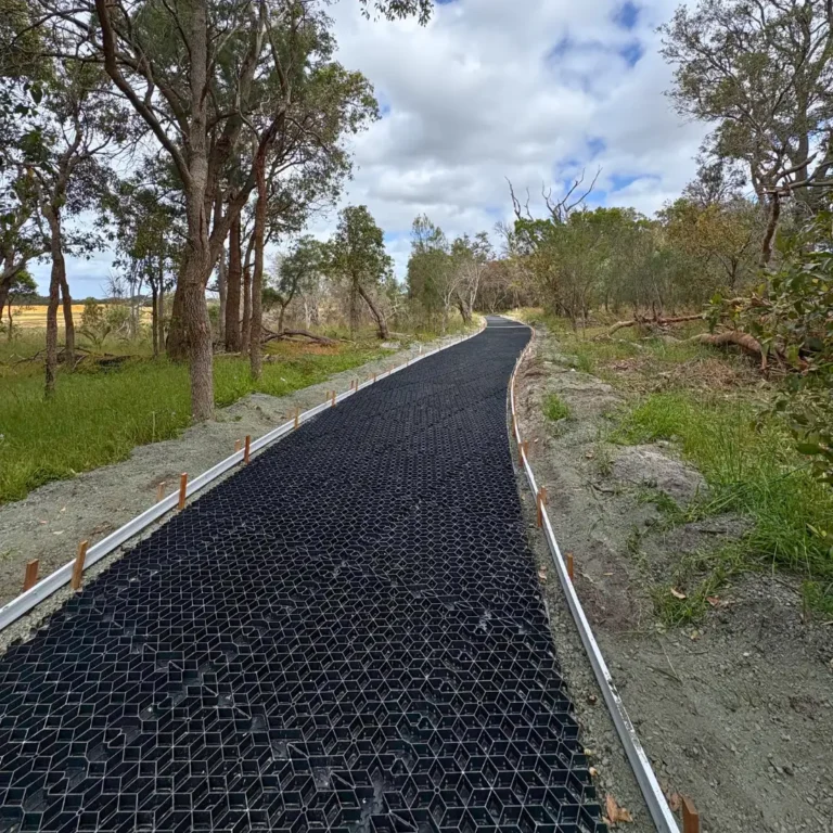 Rombus residential concrete installation in Perth